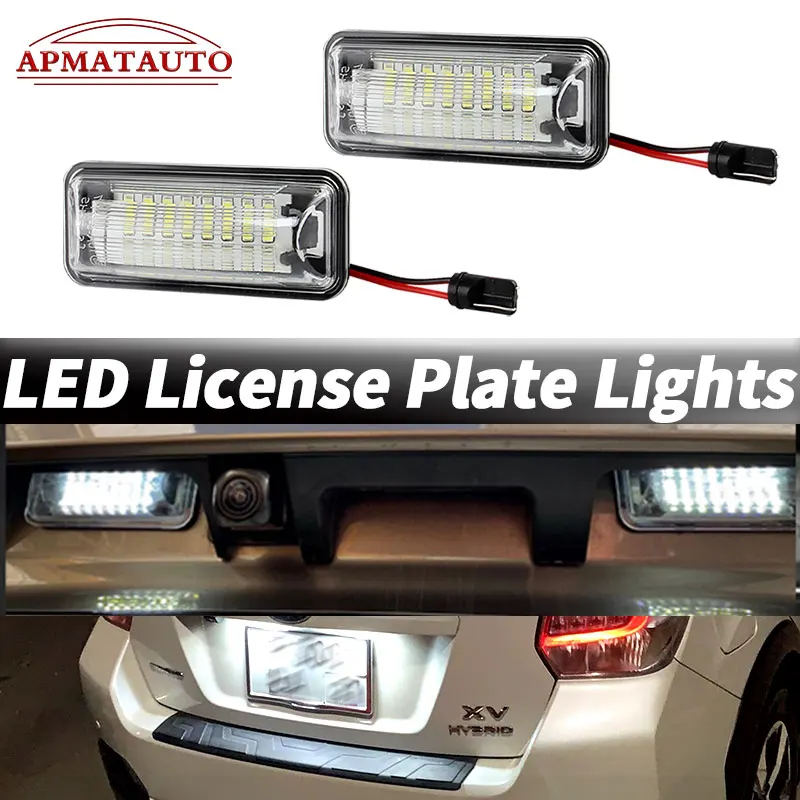 2 шт./компл. светодиодная лампа освещения номерного знака для Subaru Forester Impreza Legacy BRZ WRX XV Crosstrek TOYOTA FT86 GT86 Scion FR-S
2 шт./компл. светодиодная лампа освещения номерного знака для Subaru Forester Impreza Legacy BRZ WRX XV Crosstrek TOYOTA FT86 GT86 Scion FR-S