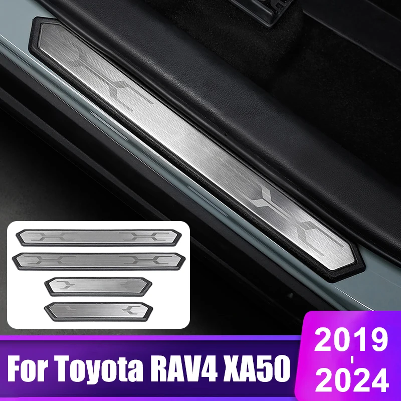 Гибридная Защитная Накладка на порог автомобильной двери для Toyota RAV4 XA50 2019 2020 2021 2022 2023 RAV 4
Гибридная Защитная Накладка на порог автомобильной двери для Toyota RAV4 XA50 2019 2020 2021 2022 2023 RAV 4