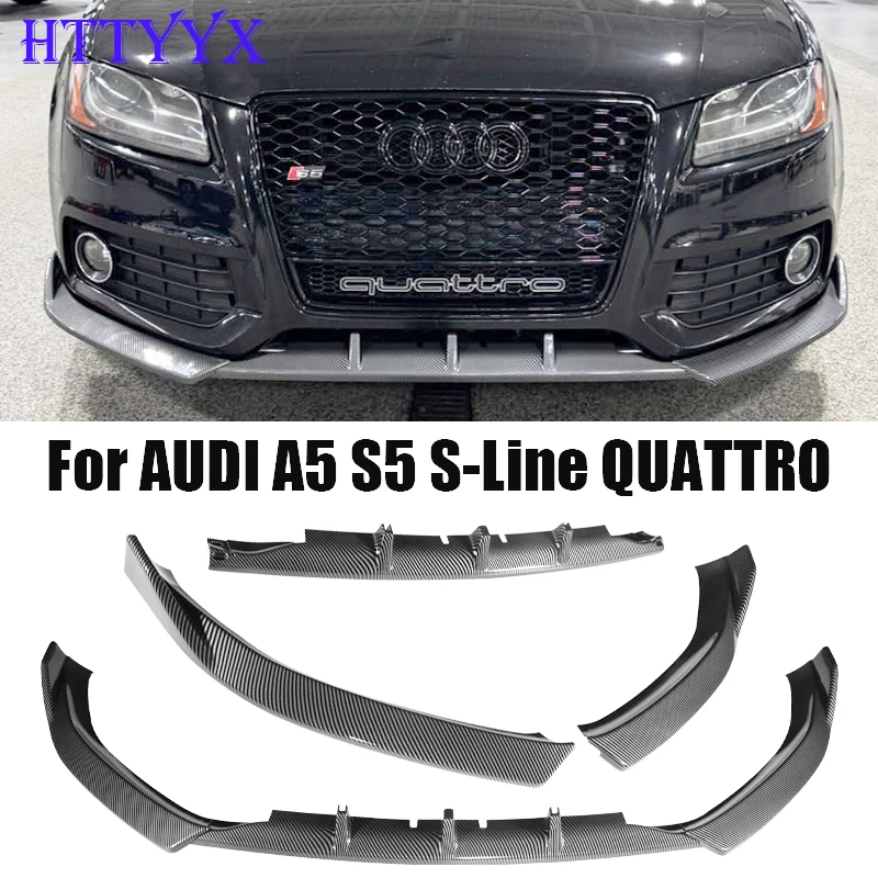 Front Bumper Splitter Lip Diffuser Body Kit Spoiler Guard Fit For Audi A5 S5 B8 S-Line Quattro 2008 2009 2010 2011
Front Bumper Splitter Lip Diffuser Body Kit Spoiler Guard Fit For Audi A5 S5 B8 S-Line Quattro 2008 2009 2010 2011