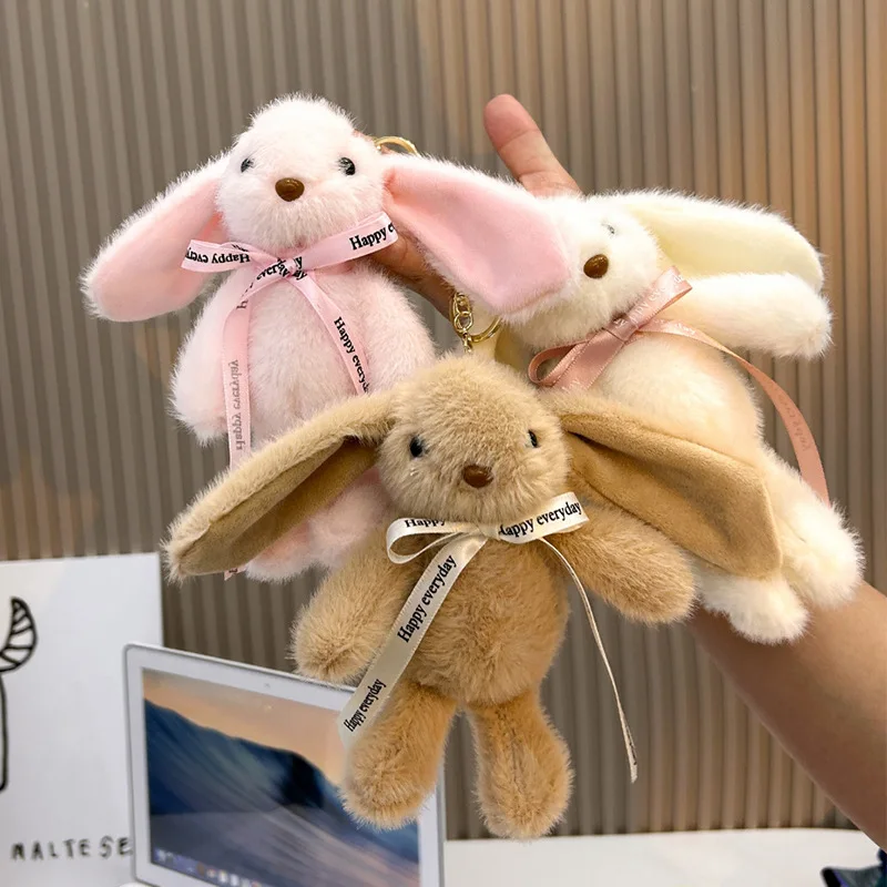 Cute Long Ear Bunny Keychain Plush Pendant Soft Rabbit Stuffed Doll Kawaii Plushie Bag Charm Toy Key Ring Gift for Women Girls
Cute Long Ear Bunny Keychain Plush Pendant Soft Rabbit Stuffed Doll Kawaii Plushie Bag Charm Toy Key Ring Gift for Women Girls