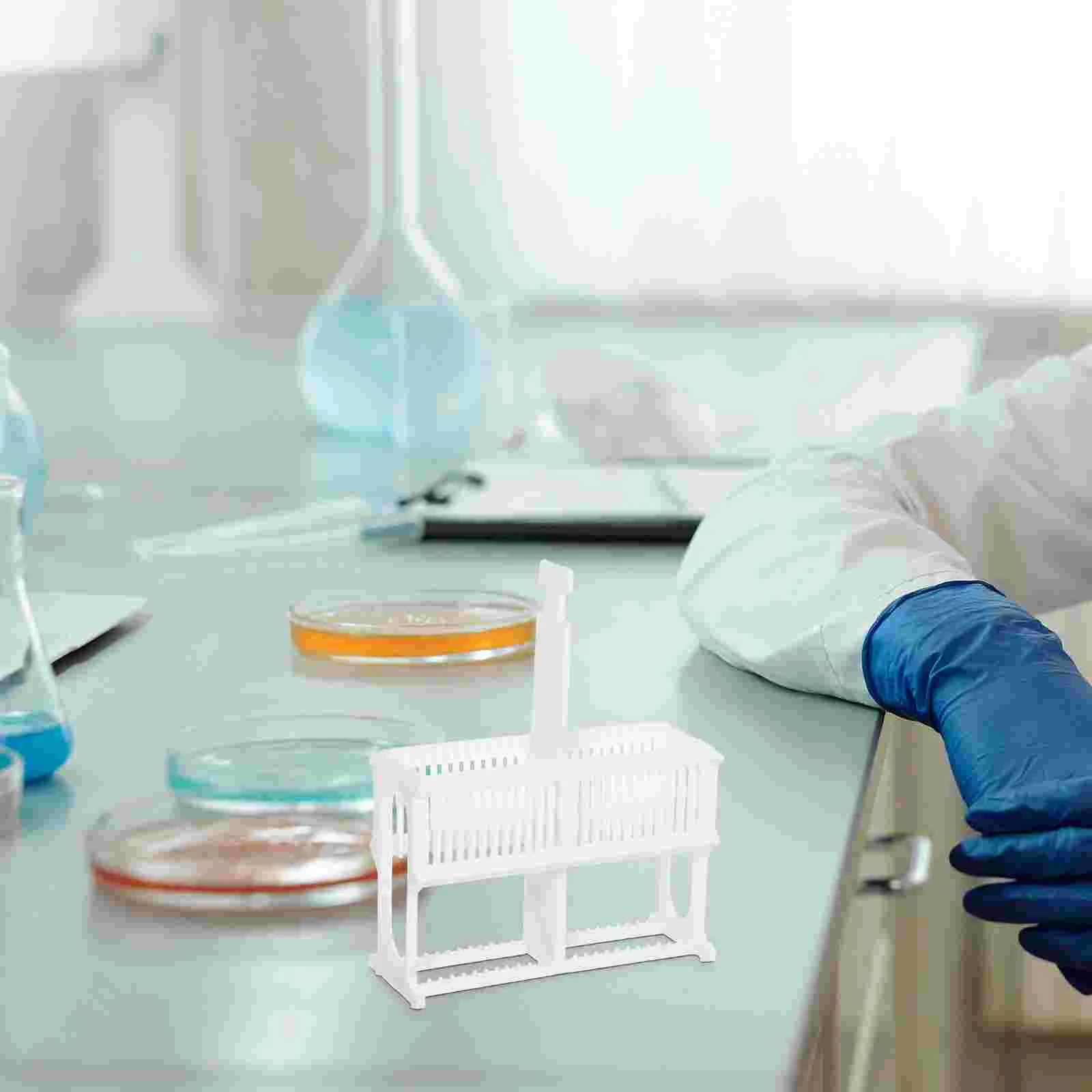 24pcs Slide Staining Rack Microscope Slides Holder Compact Reusable Plastic Laboratory Experiment Teaching Equipment
24pcs Slide Staining Rack Microscope Slides Holder Compact Reusable Plastic Laboratory Experiment Teaching Equipment