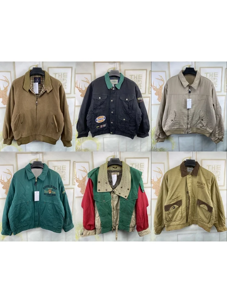 Vintage Loose Fit American Sle Jaet Embroidered Outerwear Youth Cotton Windproof Zipper Closure Collar Long Sve Coat
Vintage Loose Fit American Sle Jaet Embroidered Outerwear Youth Cotton Windproof Zipper Closure Collar Long Sve Coat