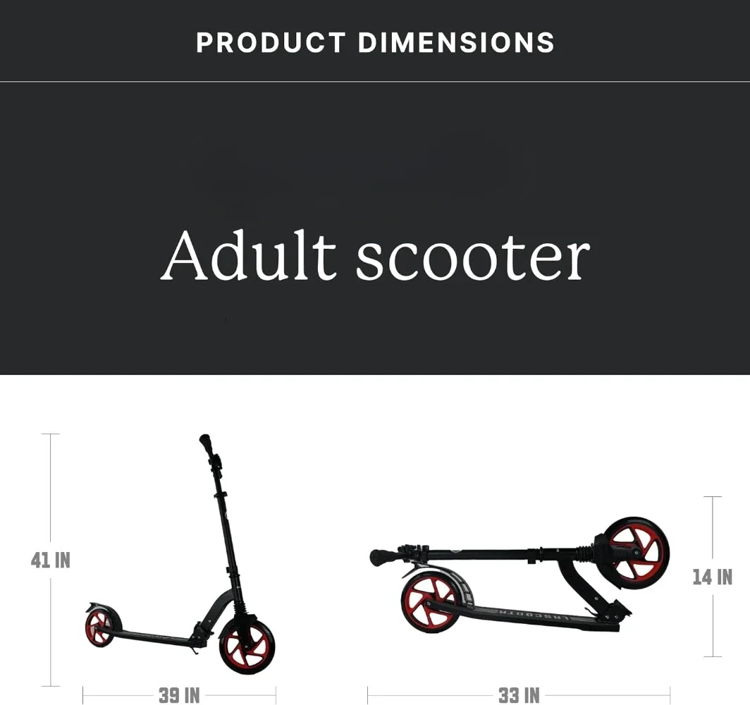 Самокат tt для детей от 6 лет, подростков и взрослых, большие 8-дюймовые прочные уретановые колеса. Регулируемый руль, легкий, складной
Самокат tt для детей от 6 лет, подростков и взрослых, большие 8-дюймовые прочные уретановые колеса. Регулируемый руль, легкий, складной