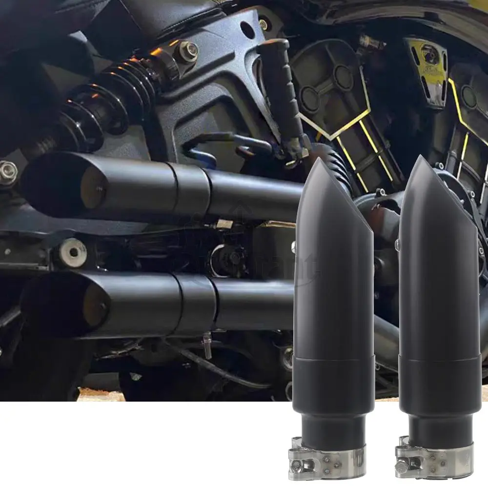 2Pcs Slip-On Exhaust System Pipes w/ Silenc-er Tail Section Muffled Pipes For Indian Scout Bobber 20 Sixty Rogue 2015-2024 Black
2Pcs Slip-On Exhaust System Pipes w/ Silenc-er Tail Section Muffled Pipes For Indian Scout Bobber 20 Sixty Rogue 2015-2024 Black