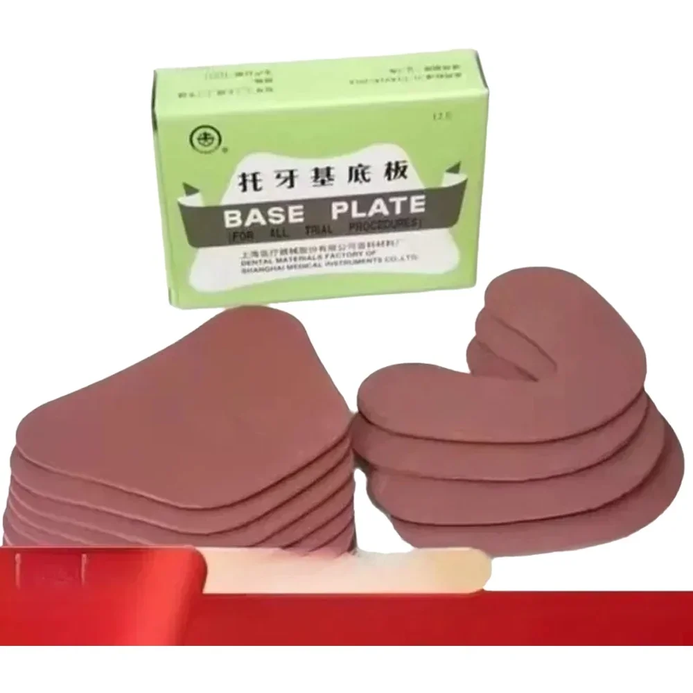 12PCS Dental Tray Base Plate Set Upper Lower Jaw Individual Trays Wax Impression for Dental Technicians Consumable Equipment
12PCS Dental Tray Base Plate Set Upper Lower Jaw Individual Trays Wax Impression for Dental Technicians Consumable Equipment