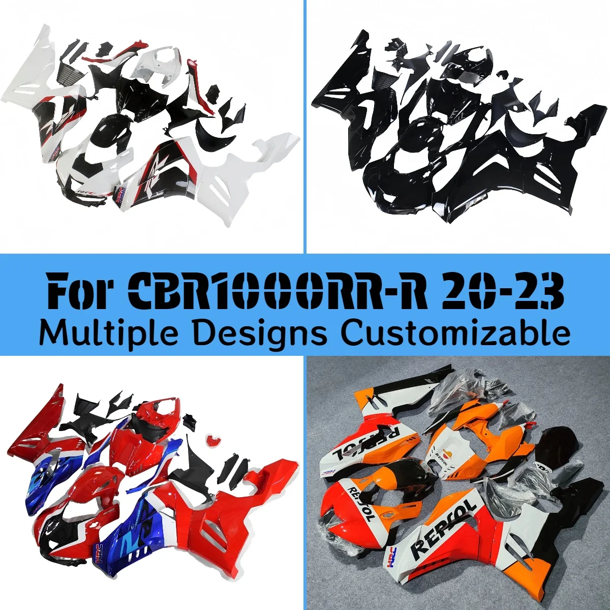 Комплект обтекателей для HONDA CBR1000RR-R 2020-2023, ABS, литье под давлением, CBR 1000RR-R 20-23, полный комплект обтекателей для мотоцикла
Комплект обтекателей для HONDA CBR1000RR-R 2020-2023, ABS, литье под давлением, CBR 1000RR-R 20-23, полный комплект обтекателей для мотоцикла