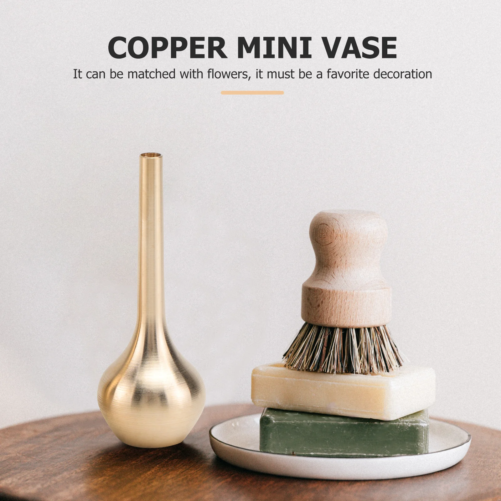 2pcs Brass Vase Mini Tabletop Metal Vase For Home Hotel Restaurant Decoration Flower Arrangement Vintage Style Copper Ornament
2pcs Brass Vase Mini Tabletop Metal Vase For Home Hotel Restaurant Decoration Flower Arrangement Vintage Style Copper Ornament