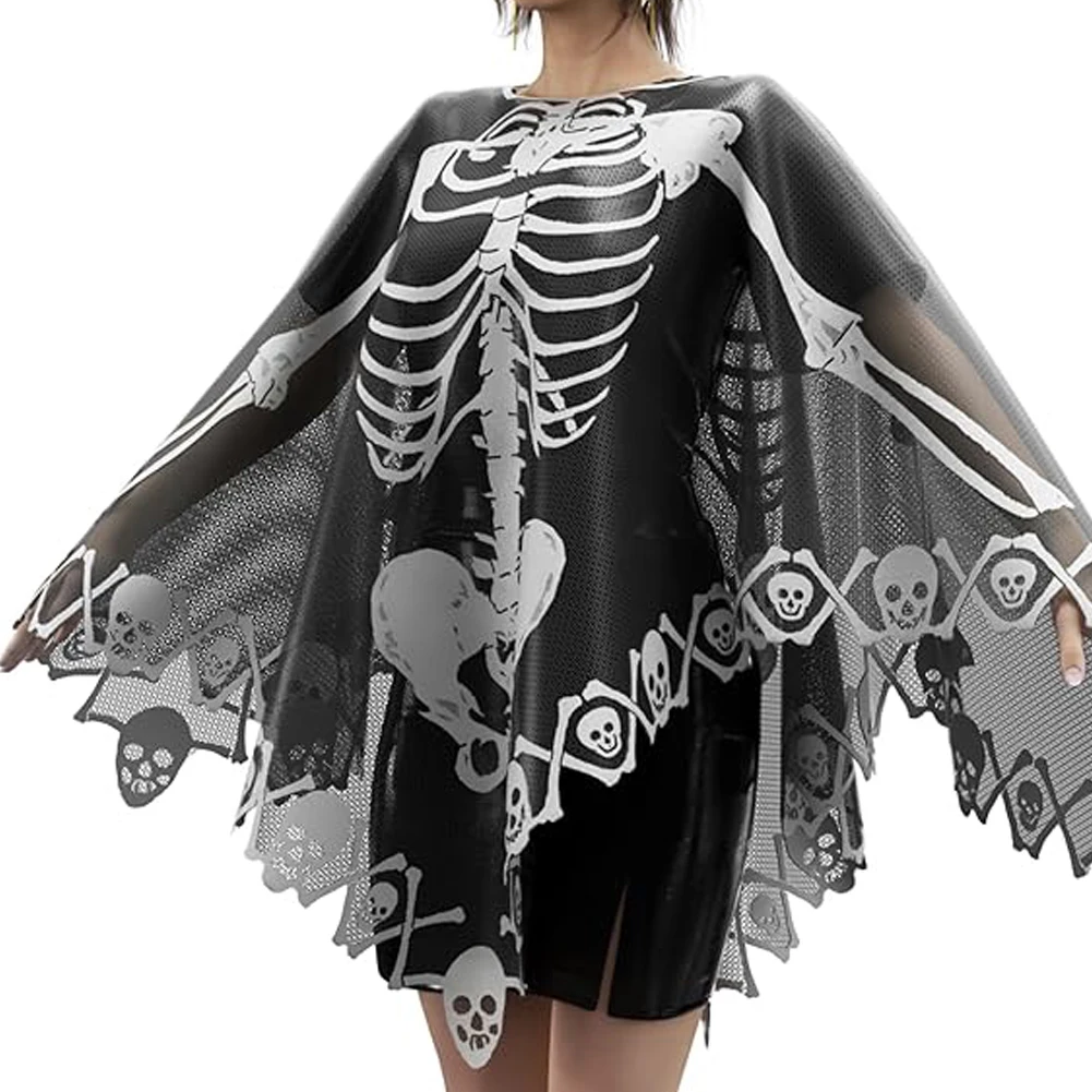 Halloween Shawl Ghost Festival Lace Cloak Halloween Cloak Family Table Decoration Cloth S000381
Halloween Shawl Ghost Festival Lace Cloak Halloween Cloak Family Table Decoration Cloth S000381
