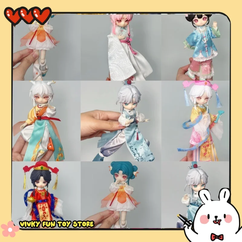 Грайливая модная Nagi Vol.6 Wind-Stepping Chant Series слепая коробка Bjd 12-точечная совместимая кукла коллекция фигурок праздничный подарок
Грайливая модная Nagi Vol.6 Wind-Stepping Chant Series слепая коробка Bjd 12-точечная совместимая кукла коллекция фигурок праздничный подарок