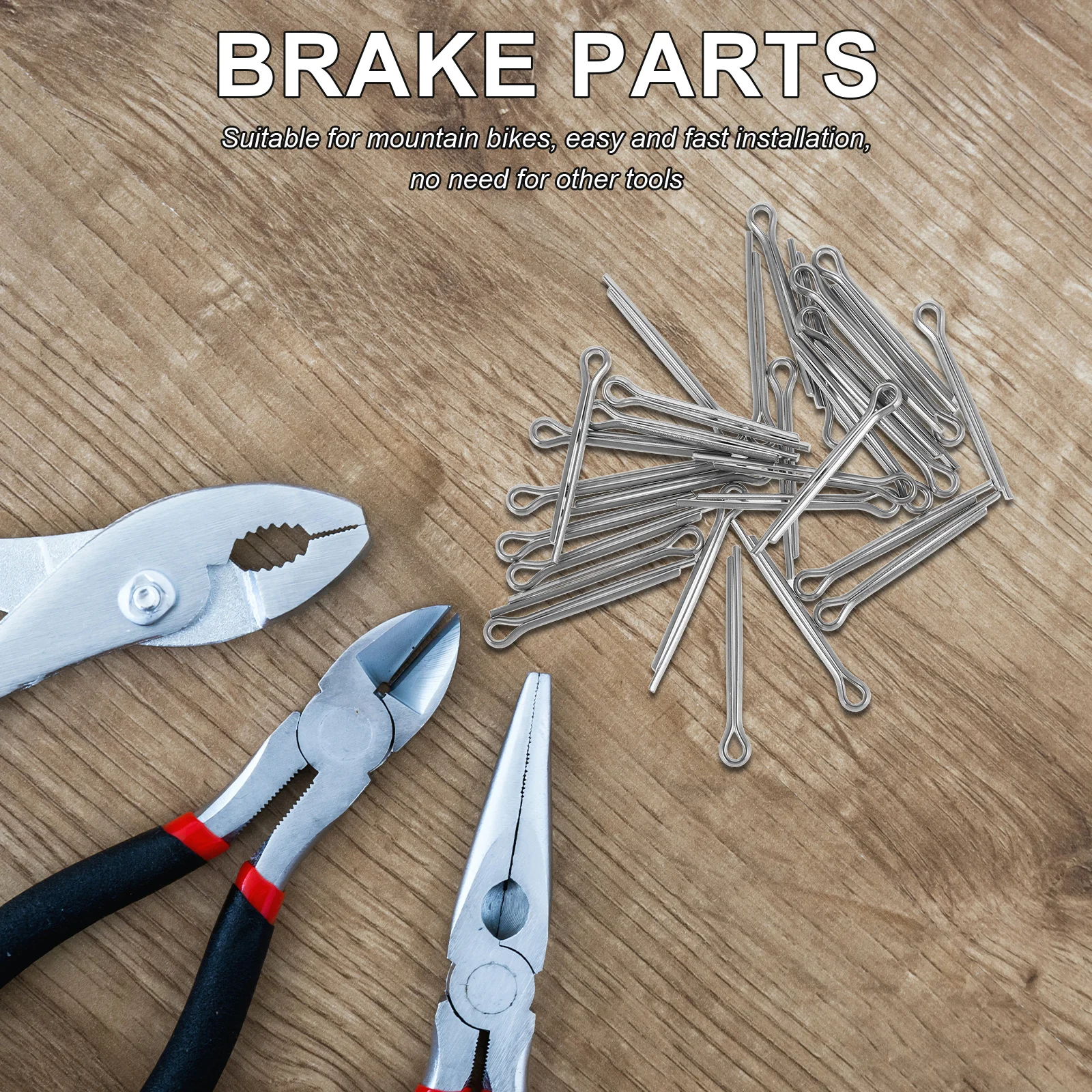 30pcs Pad Locking Pin Stainless Steel Disc Brake Pad Replacement Pin For Mountain Bike Durable Convenient Fixing Pins Bicycle
30pcs Pad Locking Pin Stainless Steel Disc Brake Pad Replacement Pin For Mountain Bike Durable Convenient Fixing Pins Bicycle