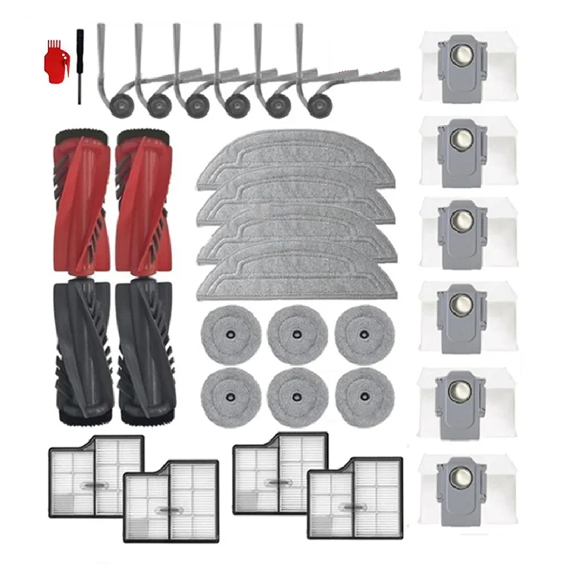 ABBZ-For Roborock Saros 10/S9 Maxv Ultra Accessories Set Main Side Brush Mop Cloth Dust Bag High Efficiency Filter
ABBZ-For Roborock Saros 10/S9 Maxv Ultra Accessories Set Main Side Brush Mop Cloth Dust Bag High Efficiency Filter