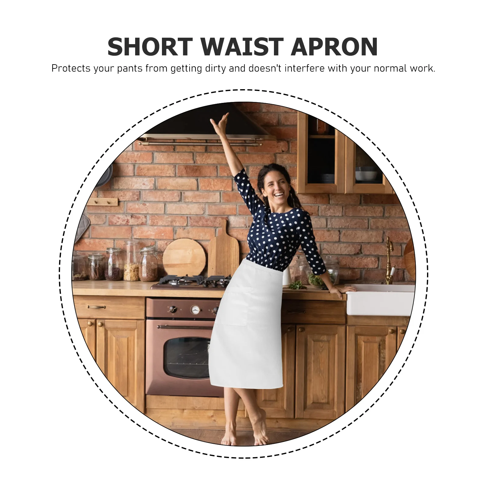 Half Men Kitchen Chef Waiter Waitress Cooking Camping Waiter Short Kitchen Apron Apron Bbq Workwear
Half Men Kitchen Chef Waiter Waitress Cooking Camping Waiter Short Kitchen Apron Apron Bbq Workwear