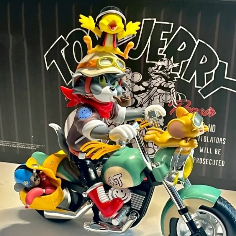 Genuine Tom And Jerry Classic Vintage Motorcycle Toy Set Creative Cat And Mouse Table For Fun Decorative Handmade Model Gift
Genuine Tom And Jerry Classic Vintage Motorcycle Toy Set Creative Cat And Mouse Table For Fun Decorative Handmade Model Gift