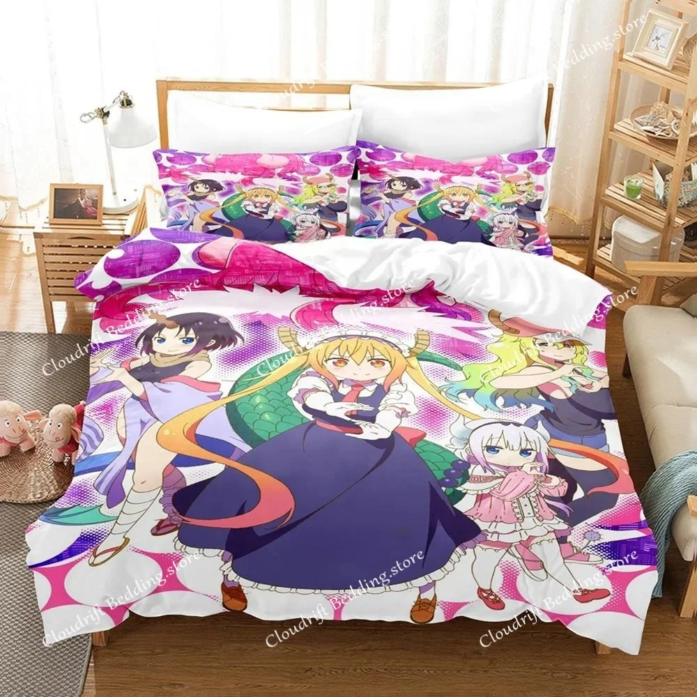 3D Kawaii Girl Miss Kobayashi's Dragon Maid Bedding Set Anime three-piece Set Adult Kid Bedroom Duvet Cover Sets Home Textiles
3D Kawaii Girl Miss Kobayashi's Dragon Maid Bedding Set Anime three-piece Set Adult Kid Bedroom Duvet Cover Sets Home Textiles