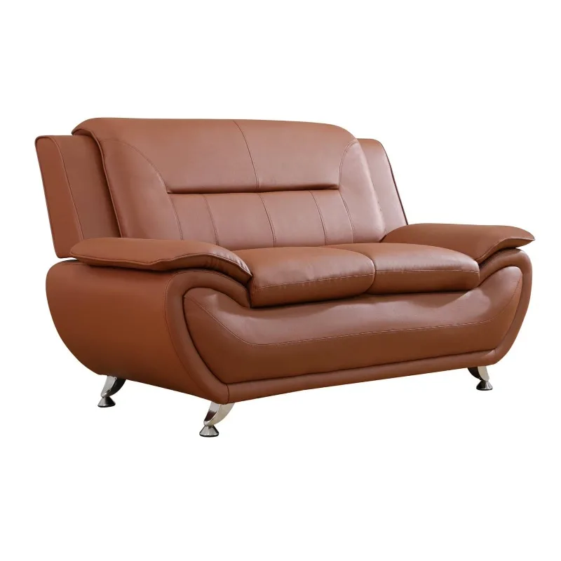Bright Bronze Faux leather Loveseat Living Room Sofa sofas for living room
Bright Bronze Faux leather Loveseat Living Room Sofa sofas for living room