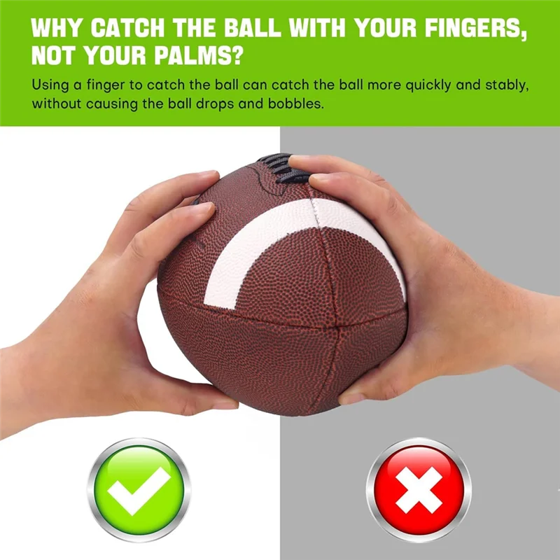 ABHS-6PCS Football Catching Trainer Band, Rugby Football Catching Receiver Trainers, Volleyball Catching Training Hand Strap
ABHS-6PCS Football Catching Trainer Band, Rugby Football Catching Receiver Trainers, Volleyball Catching Training Hand Strap