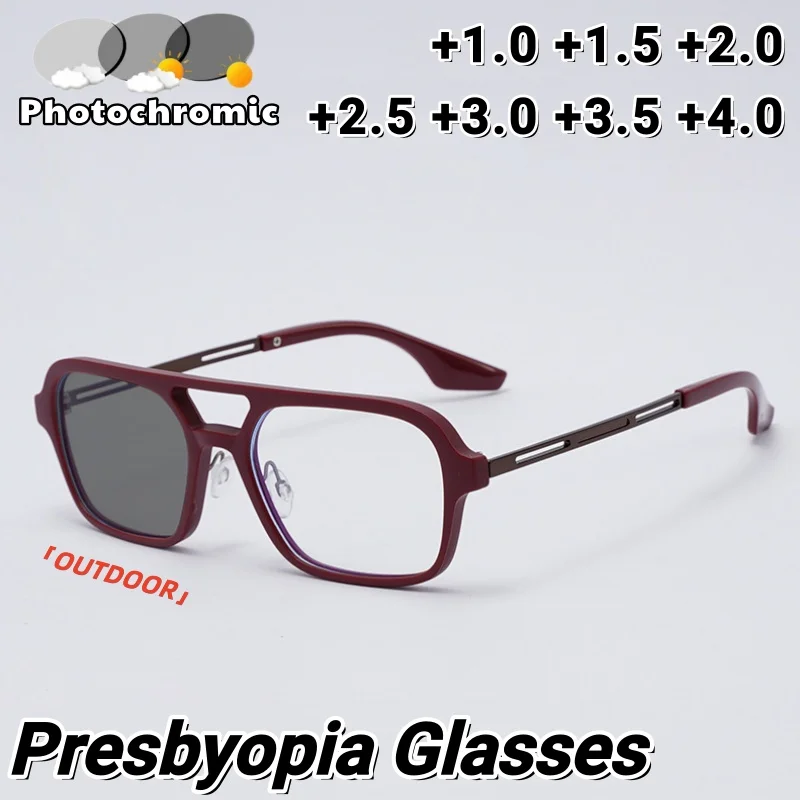 2026 New Simple Style Full Frame Photochromic Reading Glasses Unisex Comfort Sturdy Comfortable Design Eyeglasses +1.0 To +4.0
2026 New Simple Style Full Frame Photochromic Reading Glasses Unisex Comfort Sturdy Comfortable Design Eyeglasses +1.0 To +4.0