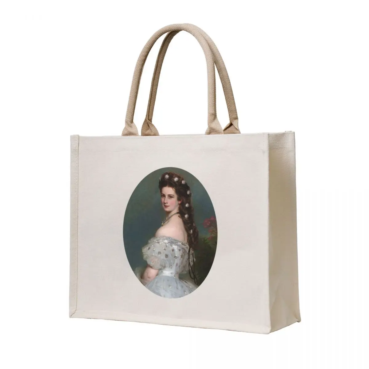 Empress Sisi Elisabeth of Austria (1865) - Franz Xaver Winterhalter Tote Bag tote bag Canvas bag for women Cloth Women bags
Empress Sisi Elisabeth of Austria (1865) - Franz Xaver Winterhalter Tote Bag tote bag Canvas bag for women Cloth Women bags