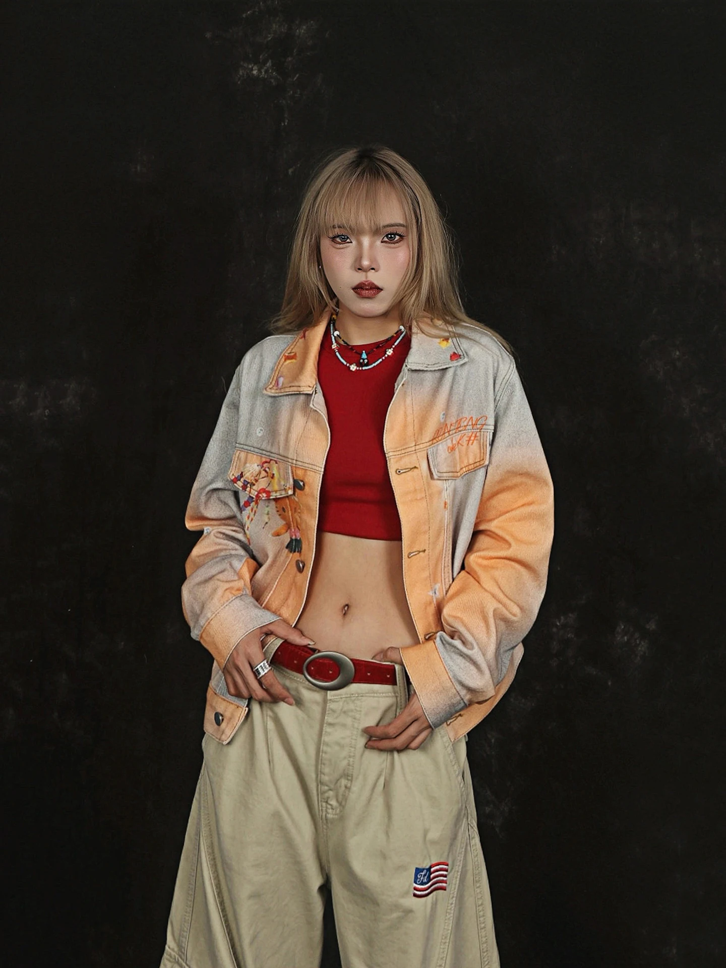 American Retro Cartoon Kit Tie Dye Print Loose Jeans Jaet Women's ort Outerwear Casual Cotton Blend Fabric
American Retro Cartoon Kit Tie Dye Print Loose Jeans Jaet Women's ort Outerwear Casual Cotton Blend Fabric