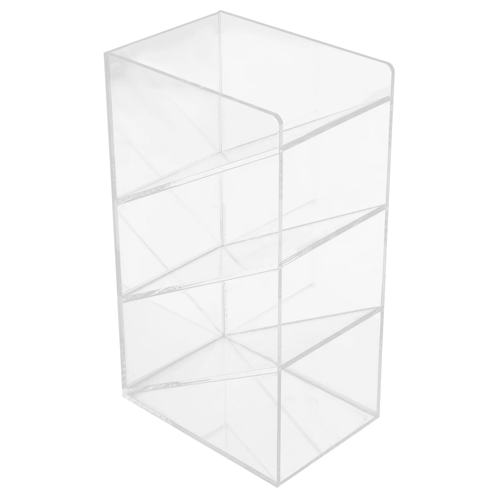 Transparent 4 layer Acrylic Pen Holder Oblique Storage Desk ganizer Pencil Stationery Office Supplies Student Accessory Desk Pen
Transparent 4 layer Acrylic Pen Holder Oblique Storage Desk ganizer Pencil Stationery Office Supplies Student Accessory Desk Pen
