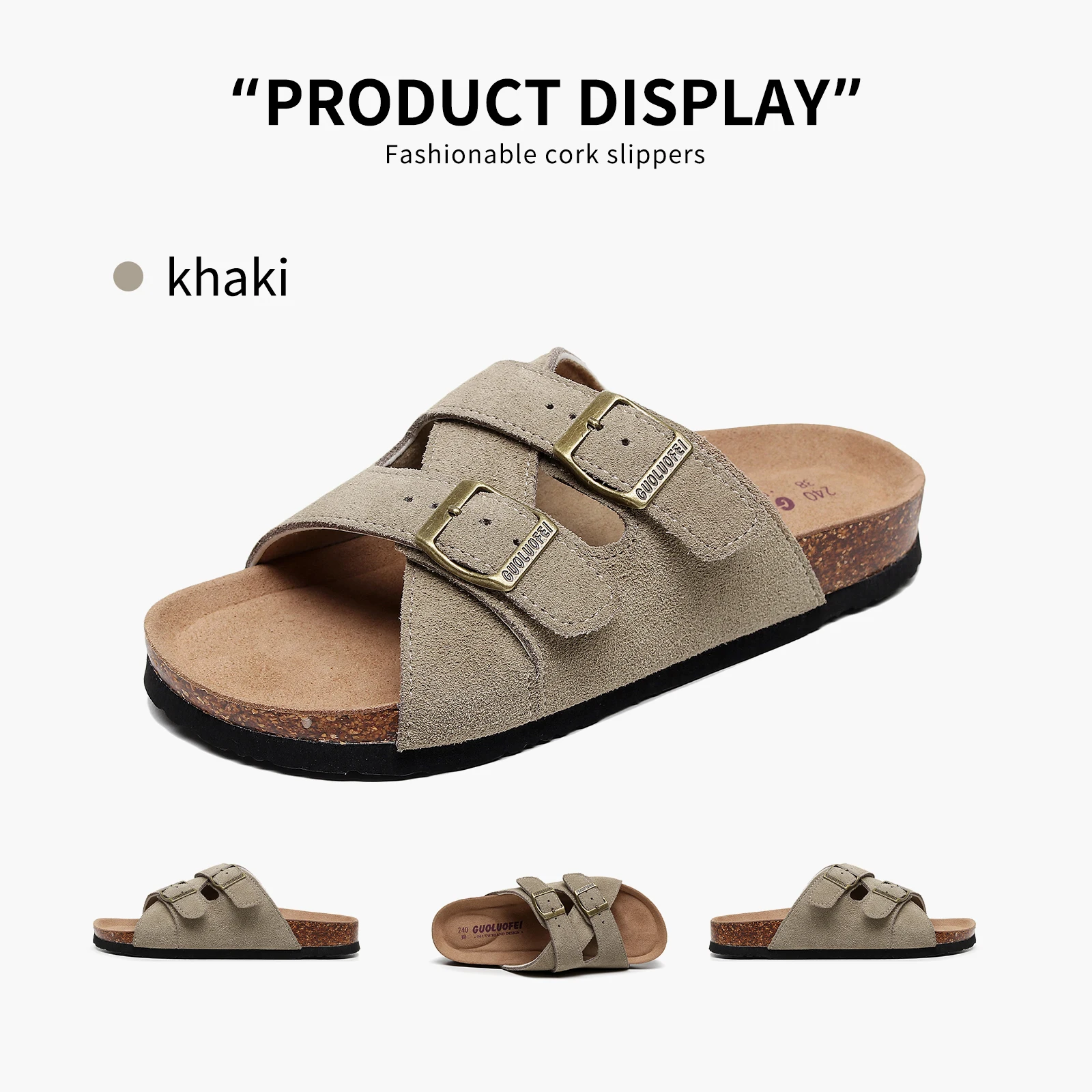 Birken New Arizona Cork Slippers Женские сандалии на плоской подошве с пробковой подставкой, шлепанцы с открытым носком, регулируемые летние слипоны
Birken New Arizona Cork Slippers Женские сандалии на плоской подошве с пробковой подставкой, шлепанцы с открытым носком, регулируемые летние слипоны