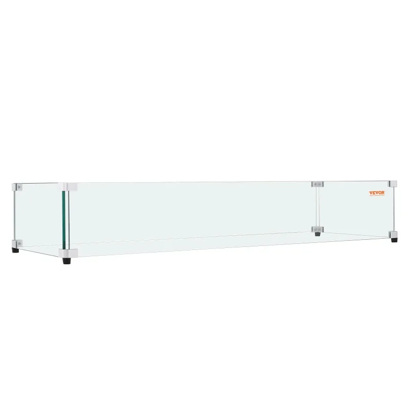 Стеклянная ветрозащита для прямоугольного стола для костра 29 x 13 x 6,5 дюймов, прочная панель из закаленного стекла толщиной 0,31 дюйма с
Стеклянная ветрозащита для прямоугольного стола для костра 29 x 13 x 6,5 дюймов, прочная панель из закаленного стекла толщиной 0,31 дюйма с