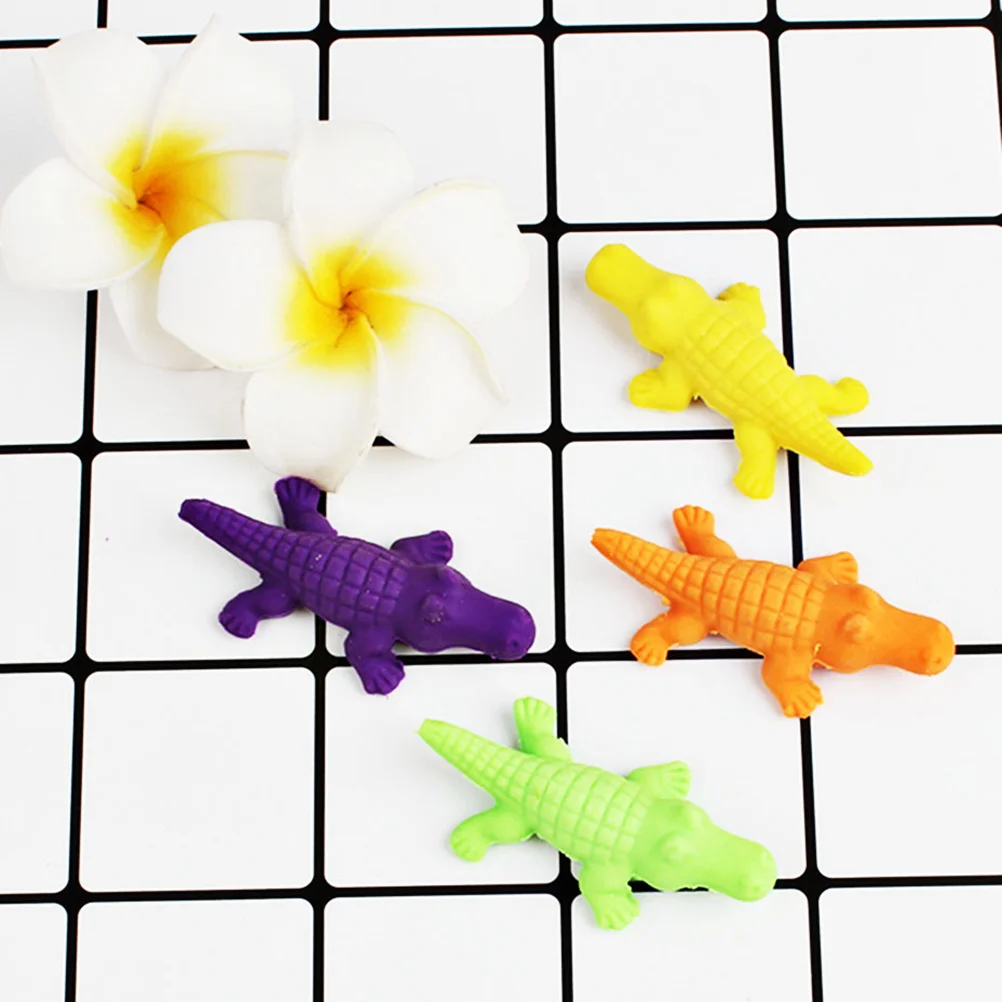 4pcs Cartoon Crocodile Erasers Creative Stationery Gift School Supplies Classroom Rewards for Kids Students
4pcs Cartoon Crocodile Erasers Creative Stationery Gift School Supplies Classroom Rewards for Kids Students