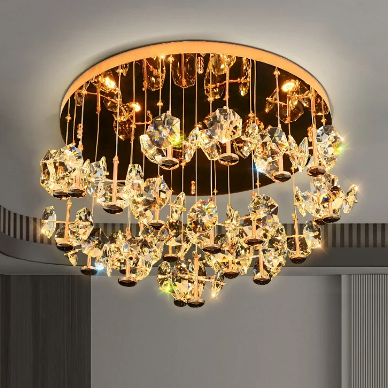*Light Luxury Living Room Crystal Ceiling Lamp High-End Atmospheric Dining Room Bedroom Rear Luxury Lamps
*Light Luxury Living Room Crystal Ceiling Lamp High-End Atmospheric Dining Room Bedroom Rear Luxury Lamps