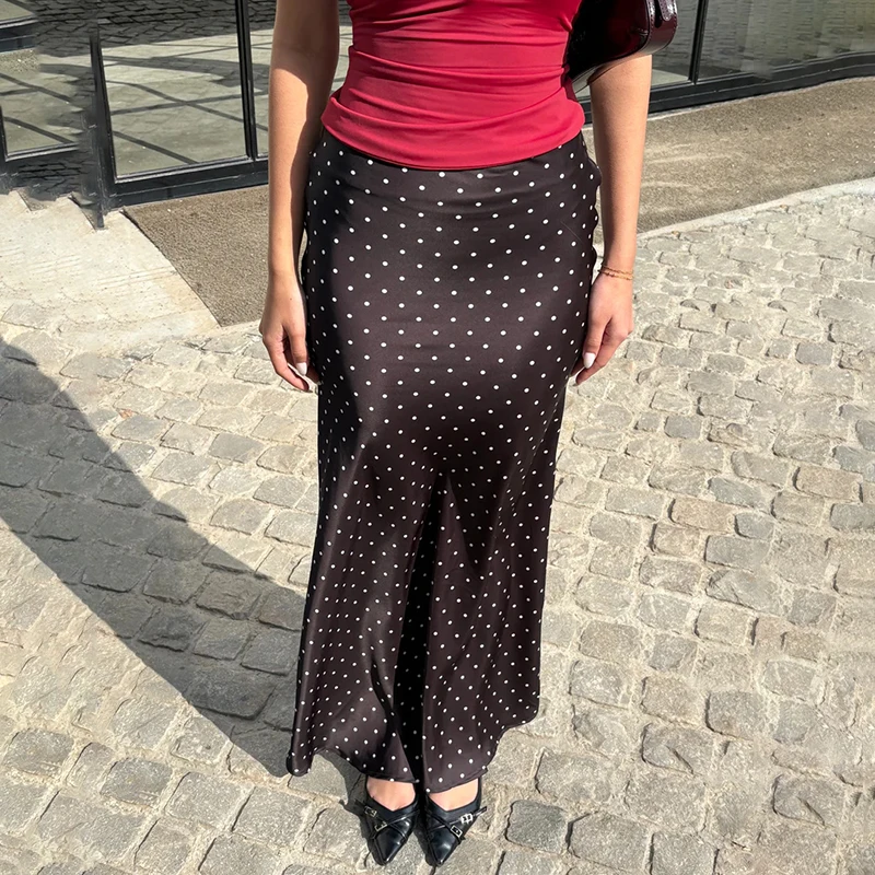 Tornova Fashion Polka Dot Satin Skirts for Women 2026 New Straight Long Skirt Hgih Waist Summer Female Slim Commuting Clothes
Tornova Fashion Polka Dot Satin Skirts for Women 2026 New Straight Long Skirt Hgih Waist Summer Female Slim Commuting Clothes
