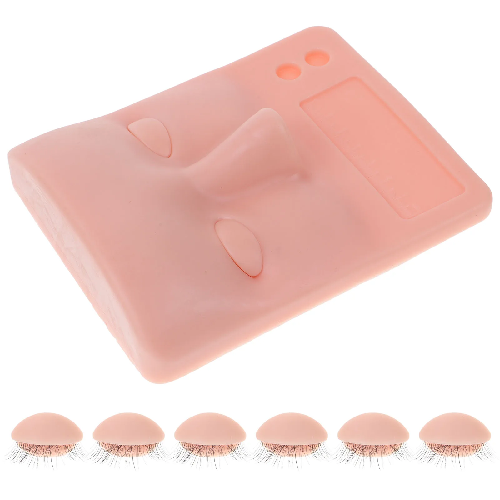 1 set Eyelash Practice Head Mold Silica Gel Mannequin Deep Skin Replaceable Eyes Lash Extension Tool Makeup Display
1 set Eyelash Practice Head Mold Silica Gel Mannequin Deep Skin Replaceable Eyes Lash Extension Tool Makeup Display