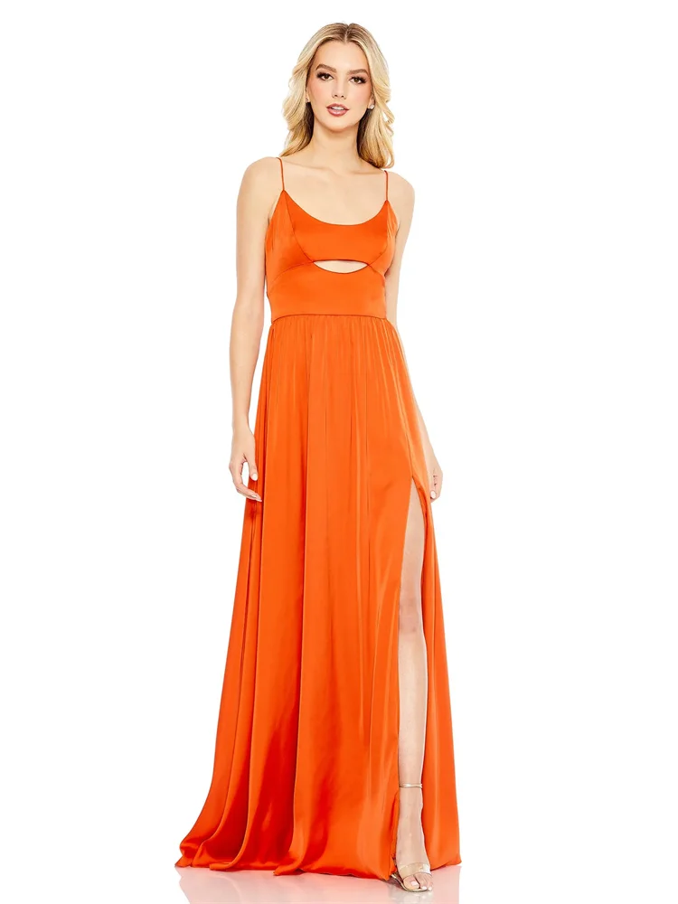 New Product Scoop Neckline Spaghetti Straps Evening Dress Elegant Open Back Floor Length Sweep Train Party Gowns for Women 2024
New Product Scoop Neckline Spaghetti Straps Evening Dress Elegant Open Back Floor Length Sweep Train Party Gowns for Women 2024