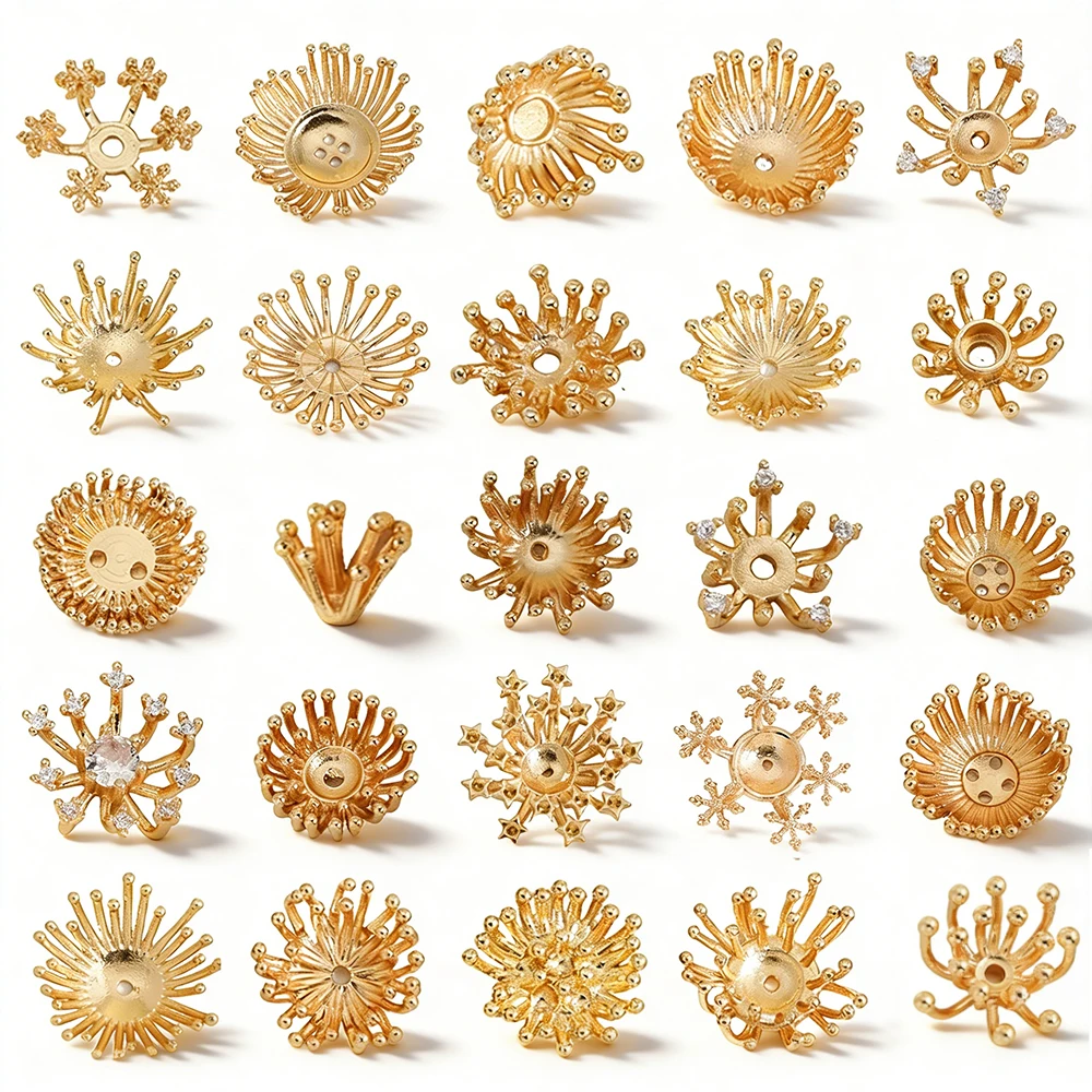 Cordial Design Bracelets Accessories/Hand Made/Rhinestone Copper Spacers/Flower Shape/Jewelry Findings & Components #196379
Cordial Design Bracelets Accessories/Hand Made/Rhinestone Copper Spacers/Flower Shape/Jewelry Findings & Components #196379