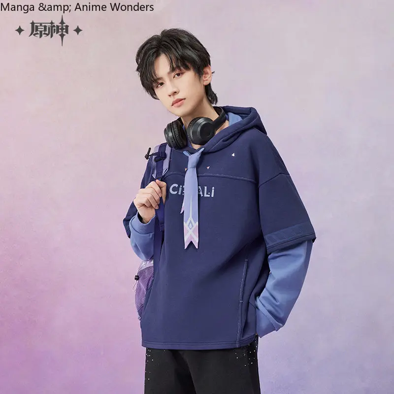 Presale Genshin Impact Official MiHoYo Citlali Theme Impression Series Cosplay Fake Two Hooded Hoodie Halloween Gift Fans
Presale Genshin Impact Official MiHoYo Citlali Theme Impression Series Cosplay Fake Two Hooded Hoodie Halloween Gift Fans
