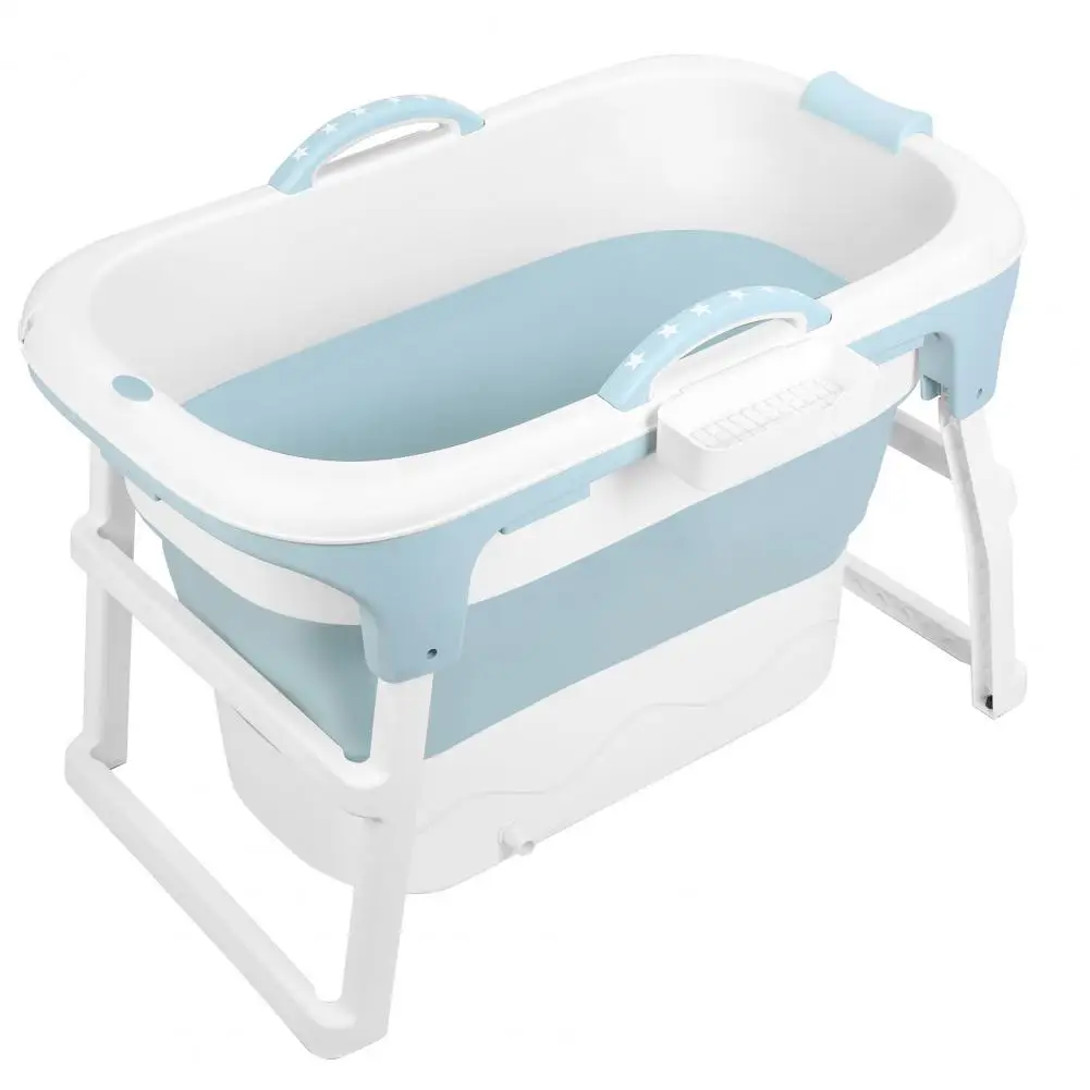 103cm/40.6 Inch Portable Folding Bathtub, Small Foldable Tub with Ergonomic Seat & Massage Roller, Large Collapsible Tub, Freest
103cm/40.6 Inch Portable Folding Bathtub, Small Foldable Tub with Ergonomic Seat & Massage Roller, Large Collapsible Tub, Freest