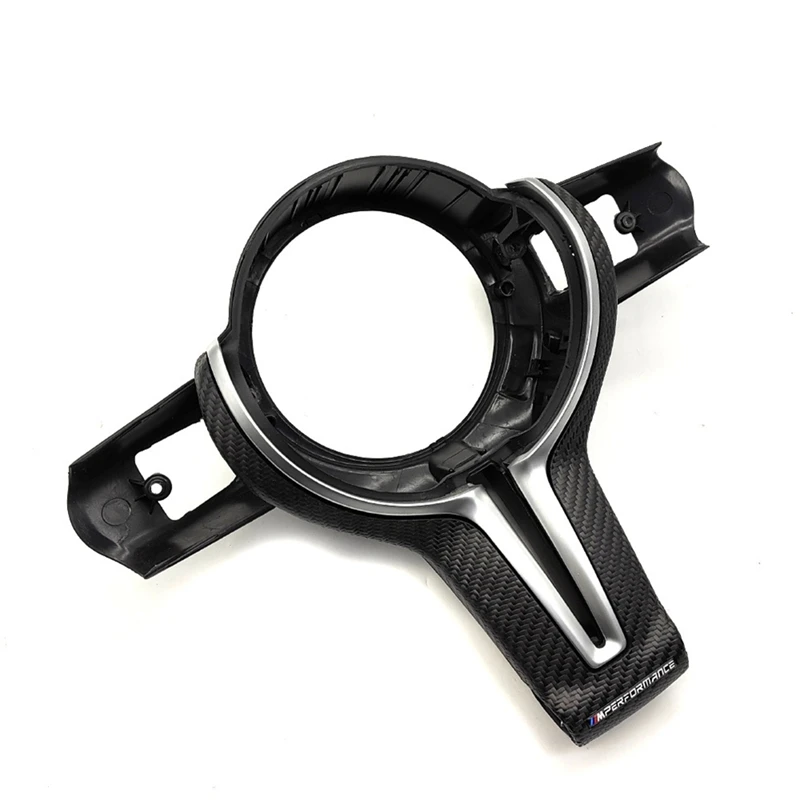 Steering Wheel Covers Trim Real Carbon Fiber For BMW F Chassis 1/2/3/4/5/6/7 Series X3 X4 X5 X6
Steering Wheel Covers Trim Real Carbon Fiber For BMW F Chassis 1/2/3/4/5/6/7 Series X3 X4 X5 X6