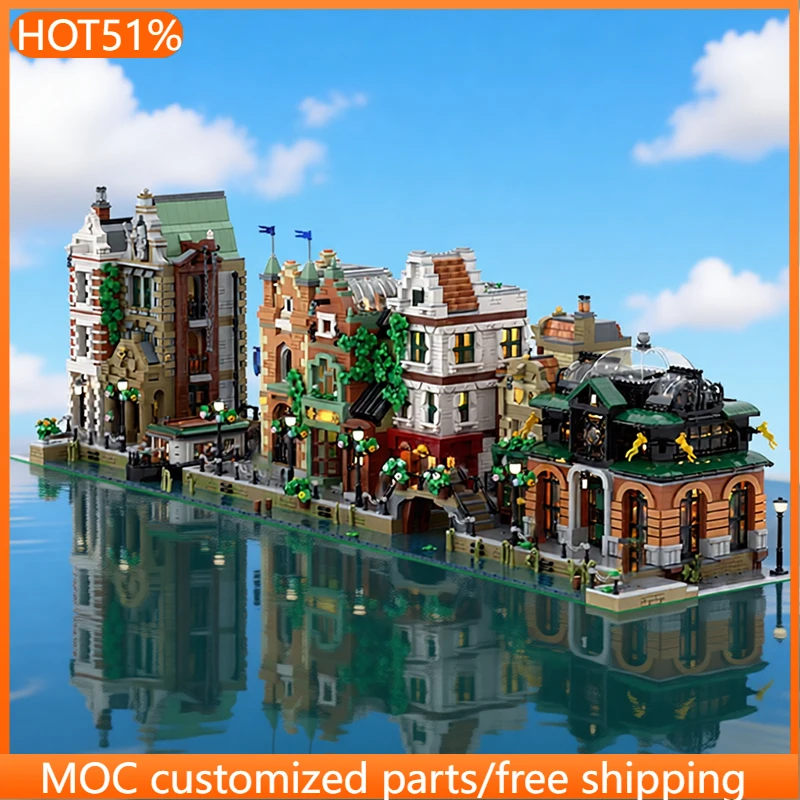 12931 PCS Customize Canal MOC Customize Modular Building Block Brick Technology Creative Design Simple DIY Boy Holiday Toy Gifts
12931 PCS Customize Canal MOC Customize Modular Building Block Brick Technology Creative Design Simple DIY Boy Holiday Toy Gifts