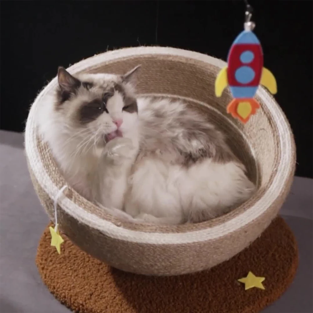 Four Seasons Universal Sisal Cat Scratch Board Nest Integrated Round Cat's Paw Pot Cat Toy Anti-Scratch Sofa Climbing Frame
Four Seasons Universal Sisal Cat Scratch Board Nest Integrated Round Cat's Paw Pot Cat Toy Anti-Scratch Sofa Climbing Frame