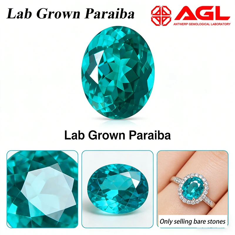 Lab Grown Paraiba Neon Blue Color Oval Cut DIY Advanced Jewelry Making Inlay Ring Necklace Bracelet Selectable AGL Certificate
Lab Grown Paraiba Neon Blue Color Oval Cut DIY Advanced Jewelry Making Inlay Ring Necklace Bracelet Selectable AGL Certificate