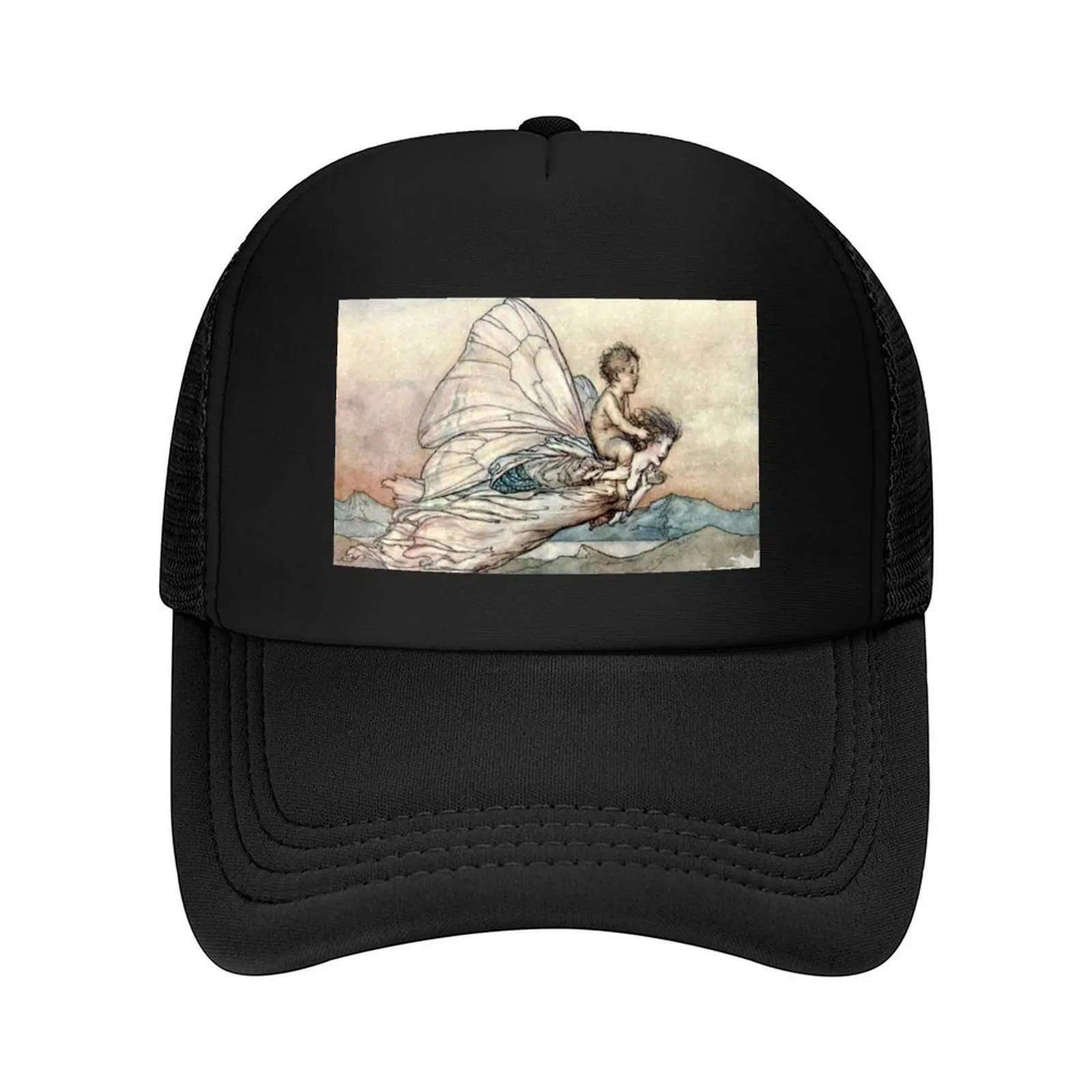 Changeling Child - Midsummer Night's Dream, Arthur Rackham Baseball Cap Beach Bag dad hat Golf Hat Women's Men's 
Changeling Child - Midsummer Night's Dream, Arthur Rackham Baseball Cap Beach Bag dad hat Golf Hat Women's Men's