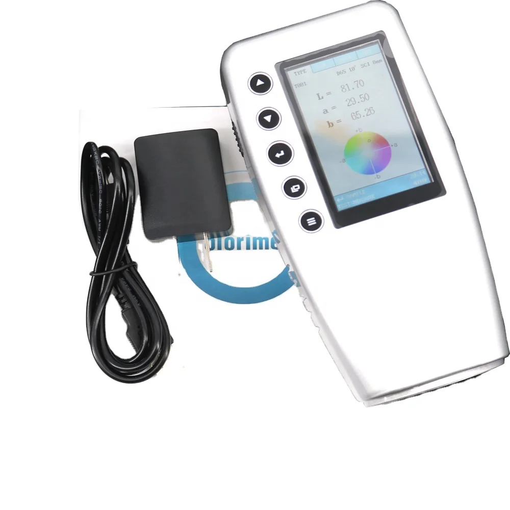 WR10 Portable Colorimeter Color Tester Color Difference Meter Measurement Range: L: 0 to 100
WR10 Portable Colorimeter Color Tester Color Difference Meter Measurement Range: L: 0 to 100