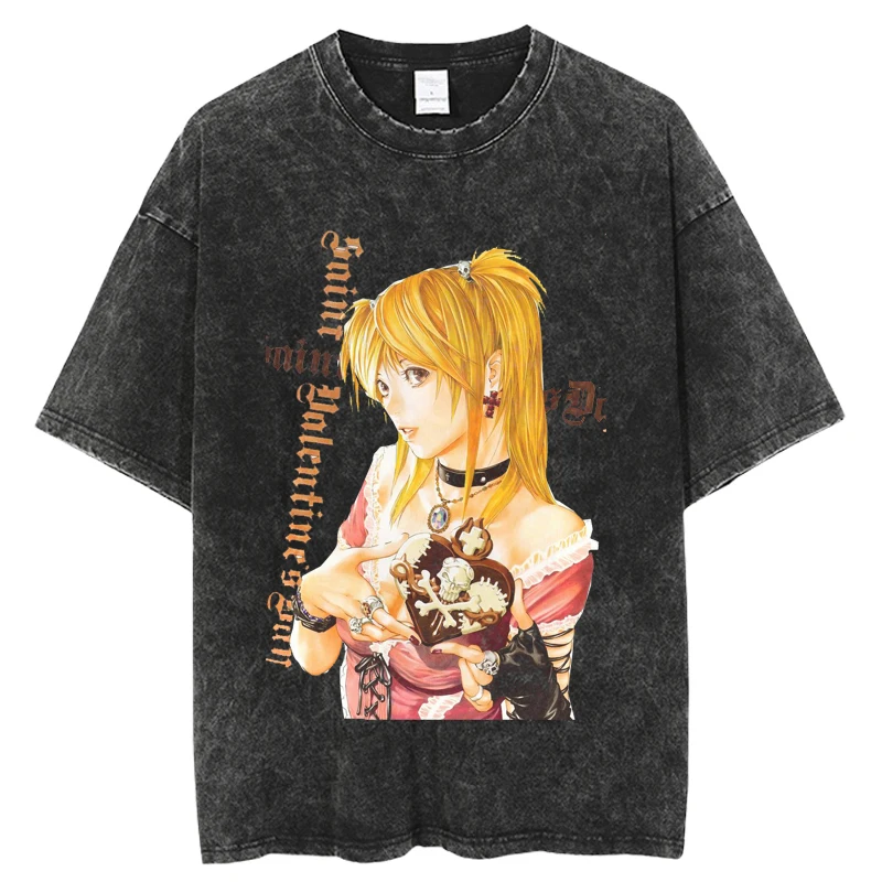 New Death Note Anime T Shirt Men Vintage Washed 100% Cotton T Shirts for Men 2023 New Hip Hop Streetwear Harajuku Male T-shirt
New Death Note Anime T Shirt Men Vintage Washed 100% Cotton T Shirts for Men 2023 New Hip Hop Streetwear Harajuku Male T-shirt