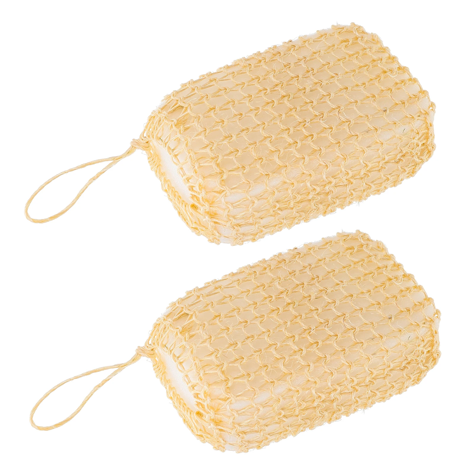 2Pcs Sisal Sponge Pads Exfoliating Body Scrubber Bathing Beige Cleaning Sponges Gentle Skin Suitable Children Lanyard Design
2Pcs Sisal Sponge Pads Exfoliating Body Scrubber Bathing Beige Cleaning Sponges Gentle Skin Suitable Children Lanyard Design