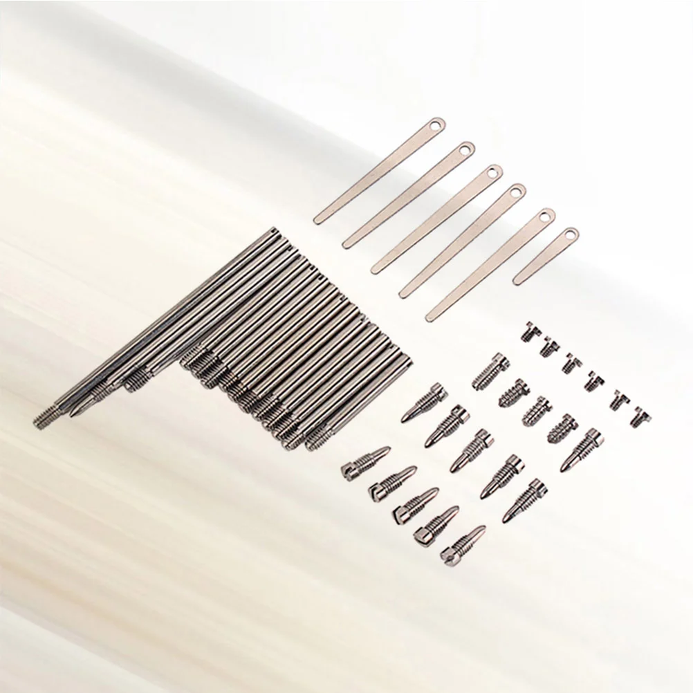 41 Pcs Sprung Saxophone Repair Flat Spring Parts Shaft Rod Accessories Silver Tool
41 Pcs Sprung Saxophone Repair Flat Spring Parts Shaft Rod Accessories Silver Tool