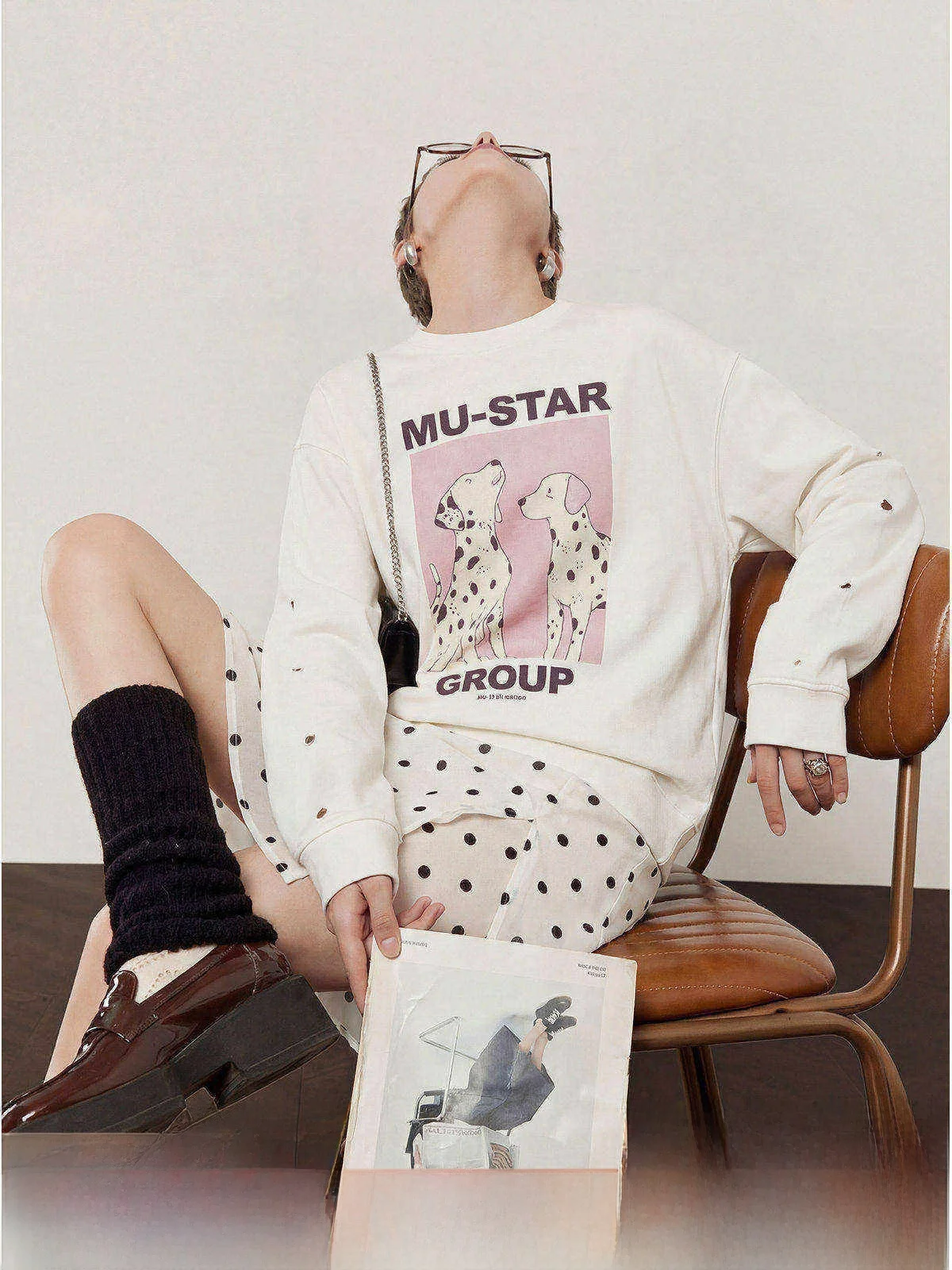Smiling Dog White T-Shirt Women's Loose Casual round Neck Print Top Spring 2026 New Style Comfortable Fashionable Ladies' Tee
Smiling Dog White T-Shirt Women's Loose Casual round Neck Print Top Spring 2026 New Style Comfortable Fashionable Ladies' Tee