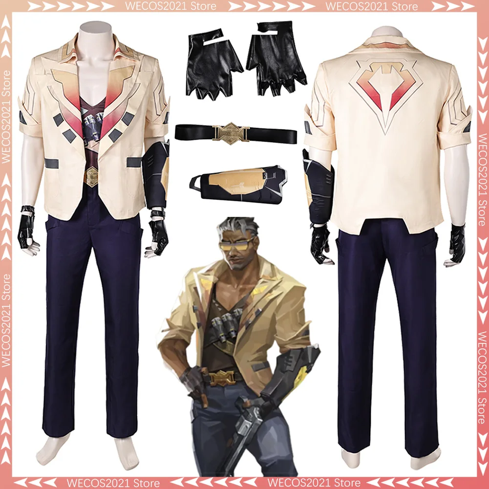 Game Valorant Costume TEJO Cosplay Fantasy Clothing Gloves Disguise Adult Men Roleplay Fantasia Party Outfits
Game Valorant Costume TEJO Cosplay Fantasy Clothing Gloves Disguise Adult Men Roleplay Fantasia Party Outfits