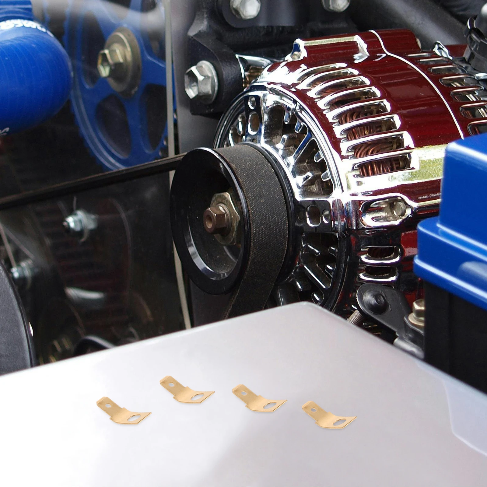 100Pcs Brass Male Spade Wire Connectors Ring Crimp Electrical Terminals for Automotive Industrial Home Wiring Press Fittings
100Pcs Brass Male Spade Wire Connectors Ring Crimp Electrical Terminals for Automotive Industrial Home Wiring Press Fittings