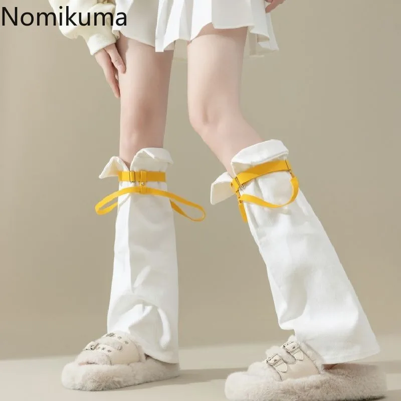 Streetwear Chic Solid Color Sock Sleeves Autumn and Winter Warmth JK Wide Leg Stockings Japanese Sock Sleeves Y2k Accessories
Streetwear Chic Solid Color Sock Sleeves Autumn and Winter Warmth JK Wide Leg Stockings Japanese Sock Sleeves Y2k Accessories