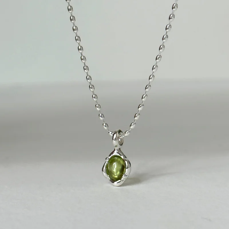 VENTFILLE 925 Sterling Silver Green Crystal Necklace for Women Girl Temperament Banquet Water Drop Jewelry Gift Dropshipping
VENTFILLE 925 Sterling Silver Green Crystal Necklace for Women Girl Temperament Banquet Water Drop Jewelry Gift Dropshipping
