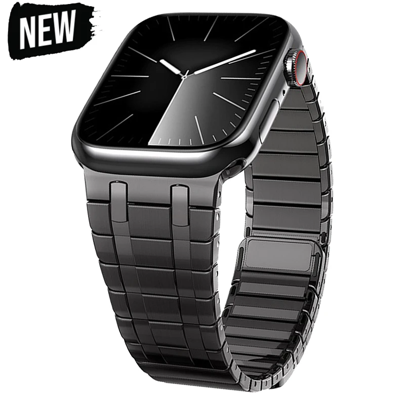 Магнитный ремешок из нержавеющей стали для Apple Watch Ultra 2 49 мм 46 мм 45 мм 44 мм 42 мм 41 мм 38 40 мм Металлический ремешок IWatch 10 9 8 7 6 SE 5 4
Магнитный ремешок из нержавеющей стали для Apple Watch Ultra 2 49 мм 46 мм 45 мм 44 мм 42 мм 41 мм 38 40 мм Металлический ремешок IWatch 10 9 8 7 6 SE 5 4