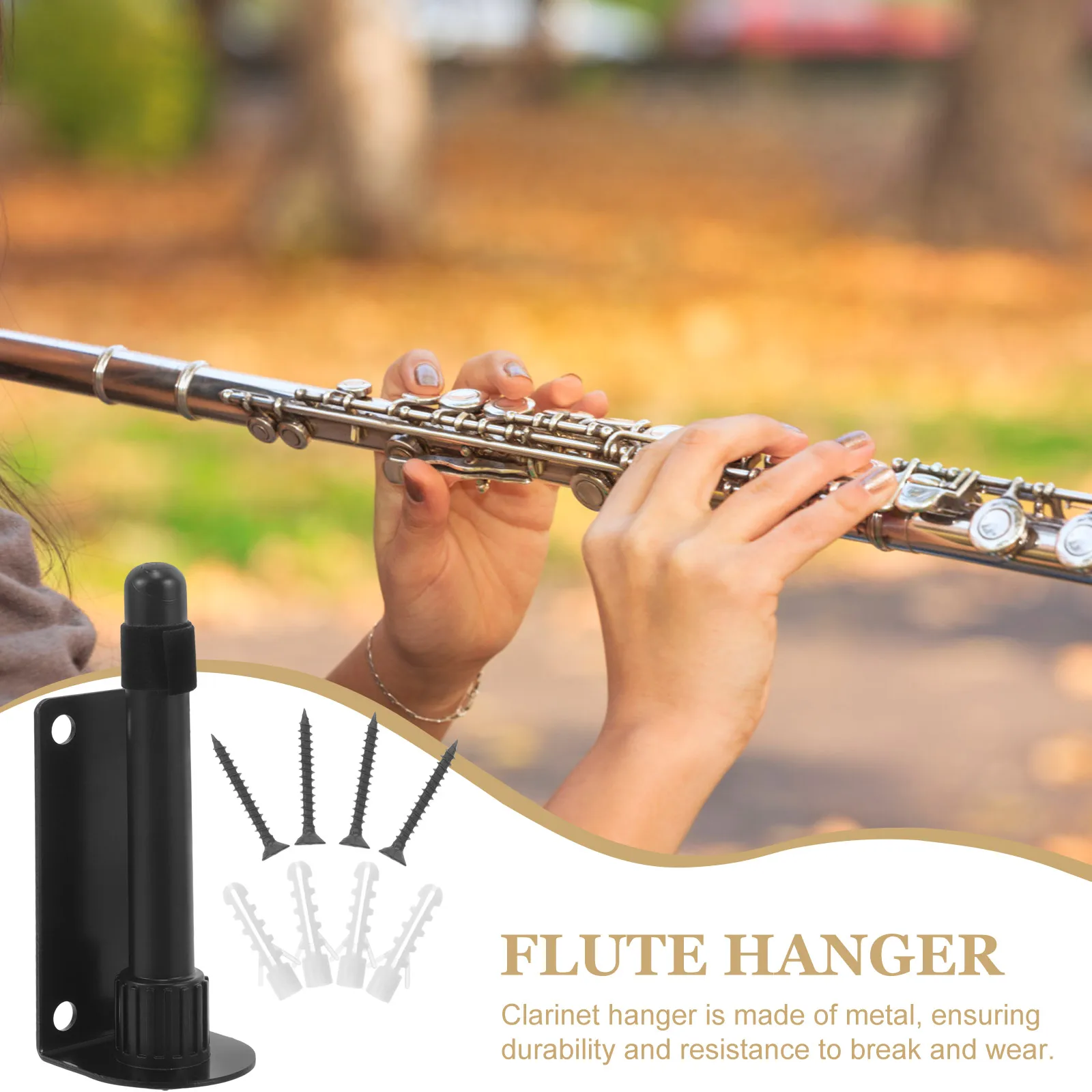 Flute Clarinet Clarinet Wall Holder Mount Metal Instrument Hook Durable Slot Plate Hanger Wind Accessories Musical Stand
Flute Clarinet Clarinet Wall Holder Mount Metal Instrument Hook Durable Slot Plate Hanger Wind Accessories Musical Stand